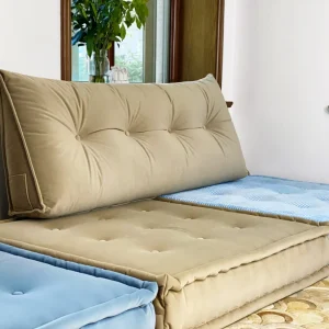 French Daybed Sofa : Triangular Back Rest Support