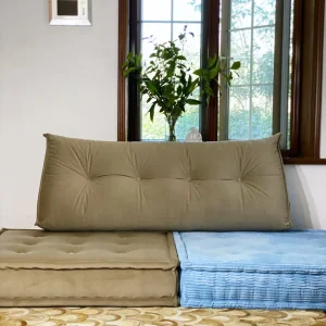 French Daybed Sofa : Triangular Back Rest Support