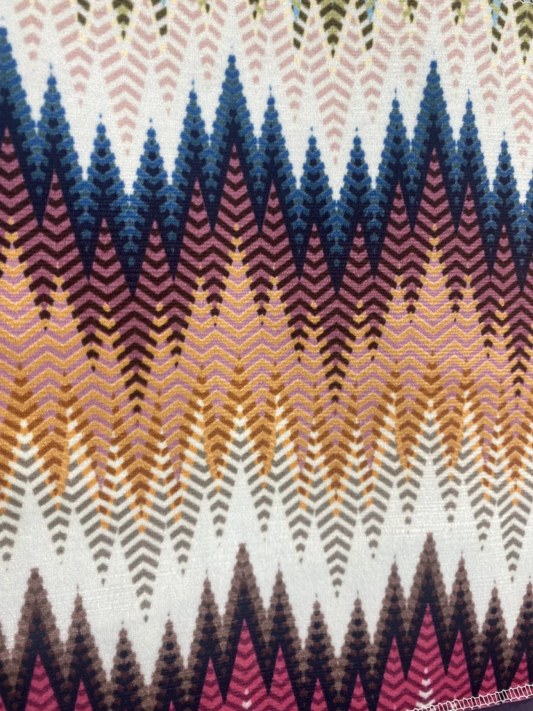 Digital Print Velvet 6