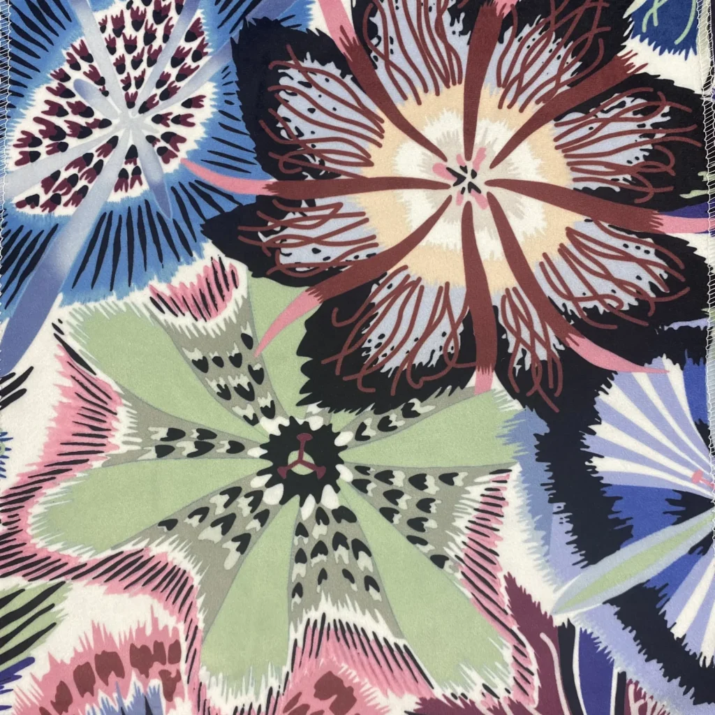 Digital Print Velvet 9