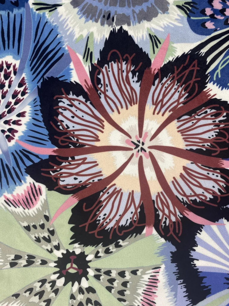 Digital Print Velvet 9