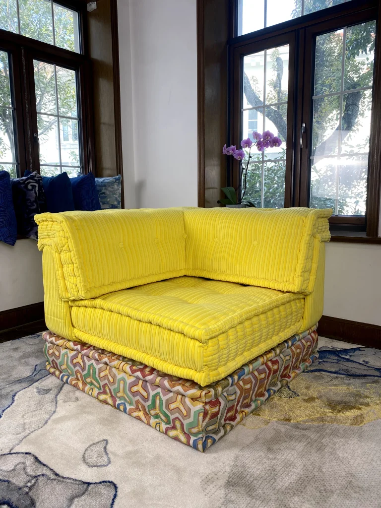 Mah jong sofa corner + mat