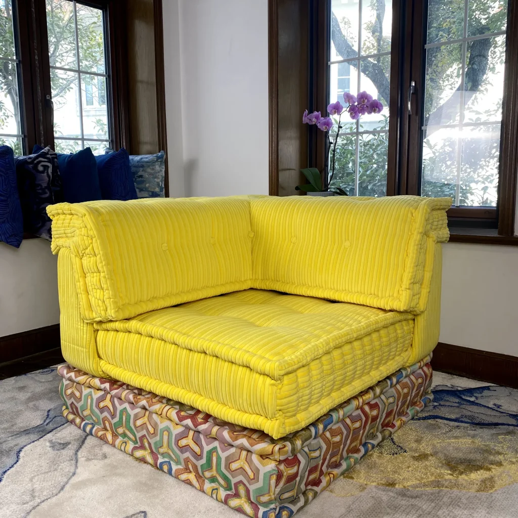 Mah jong sofa corner + mat
