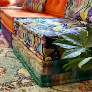 French Daybed Sofa : Single Seater + Mat