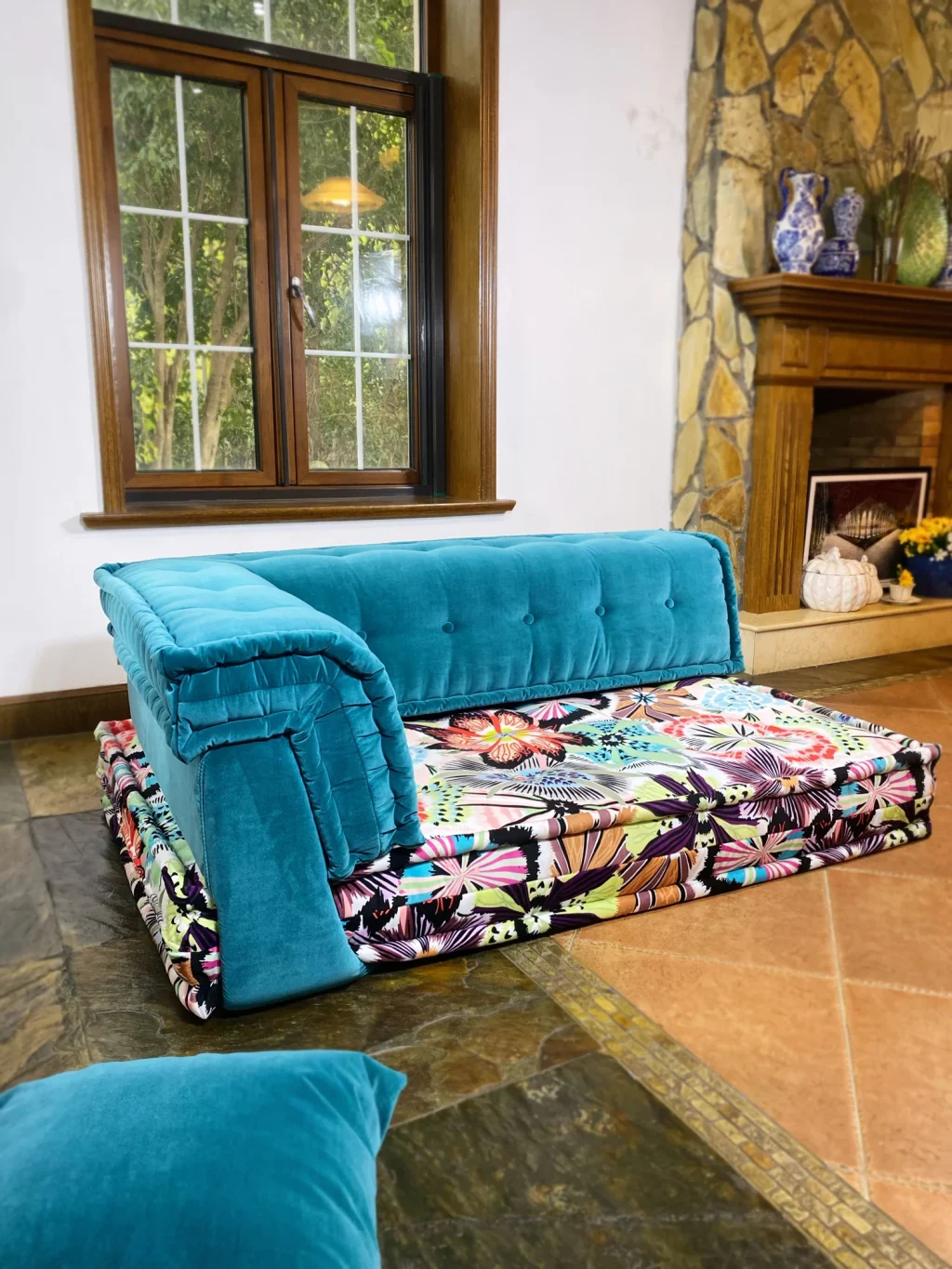 French Daybed Sofa : Long Seater