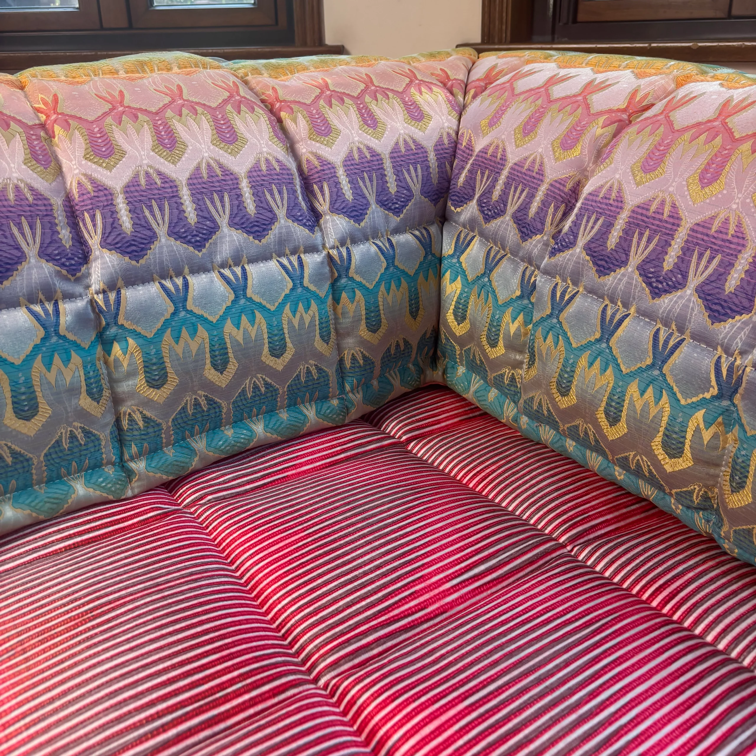 French Daybed Sofa : Topper Cover Pad - Image 37