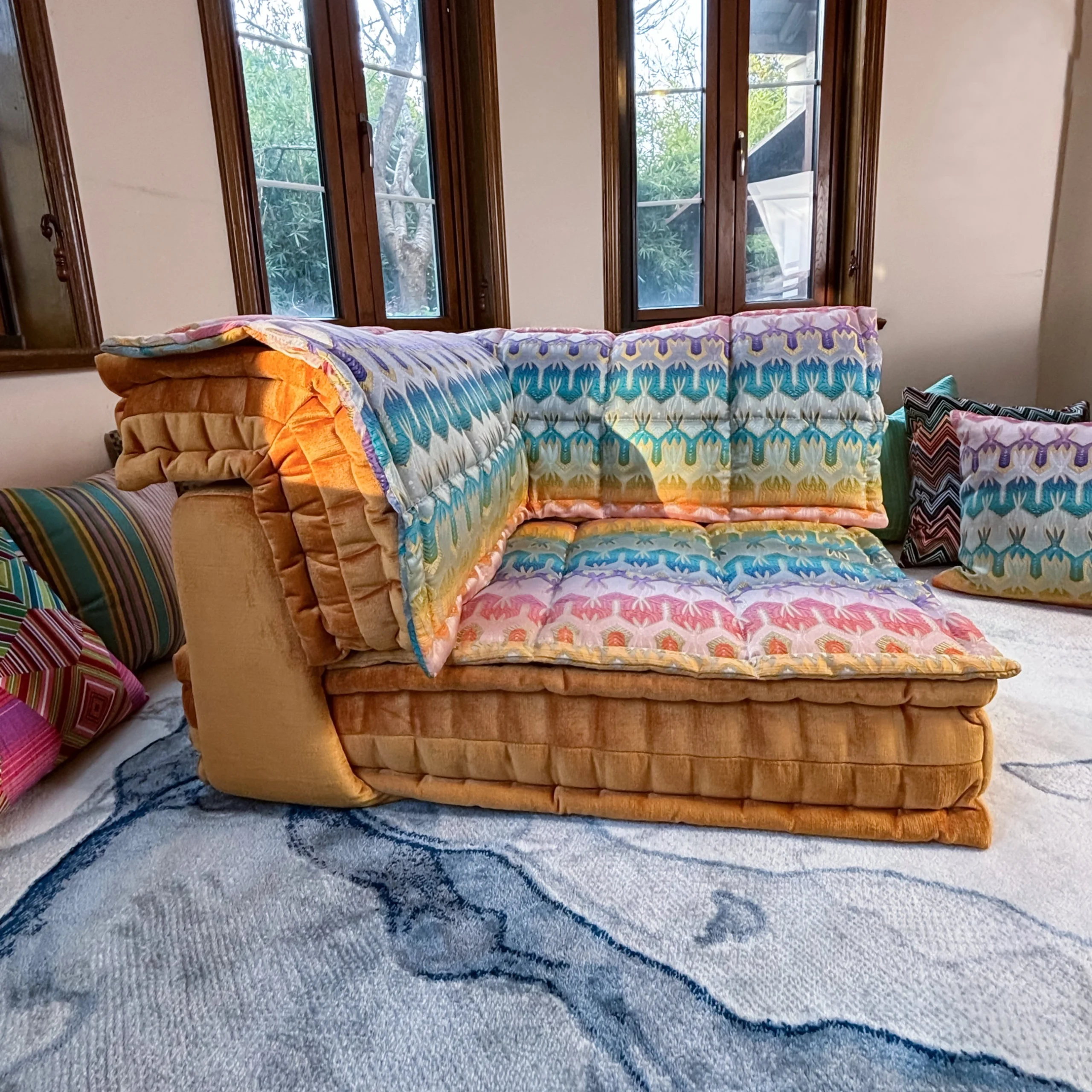 Proction corner back topper pad