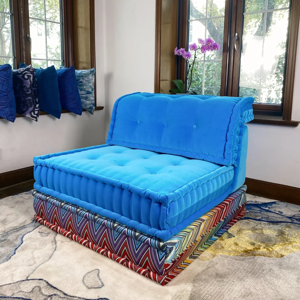French Daybed Sofa : Single Seater + Mat
