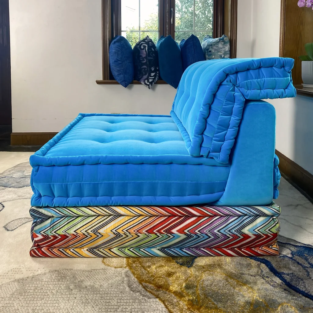 French Daybed Sofa : Single Seater + Mat