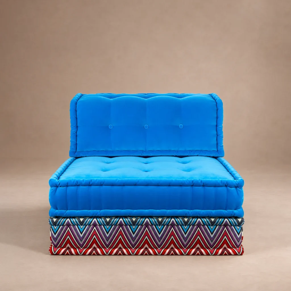 French Daybed Sofa : Single Seater + Mat