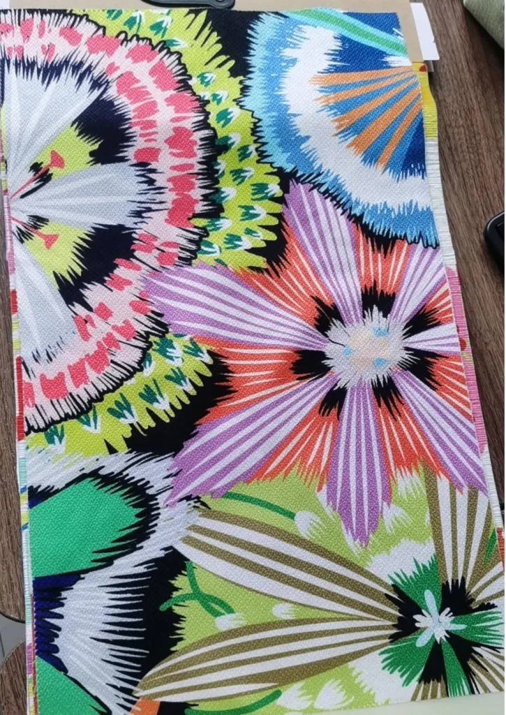 Digital Print Velvet 38