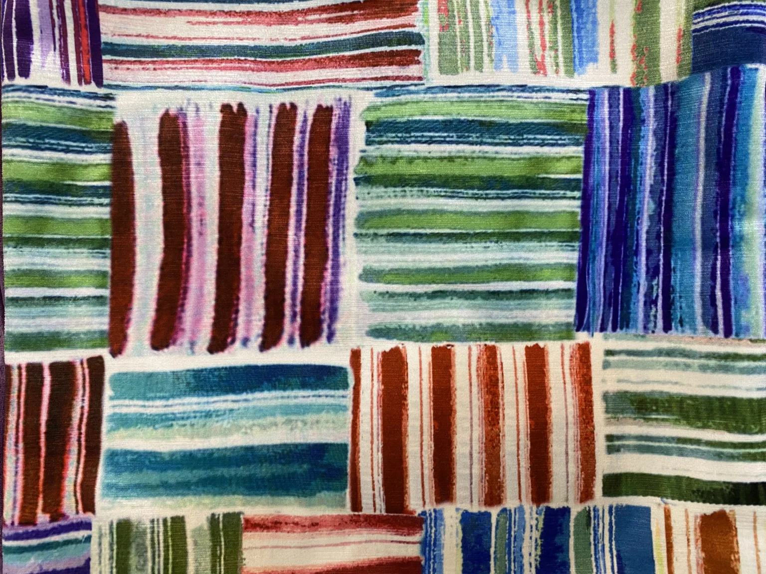 Digital Print Velvet 35