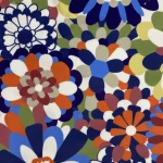 Digital Print Velvet 23