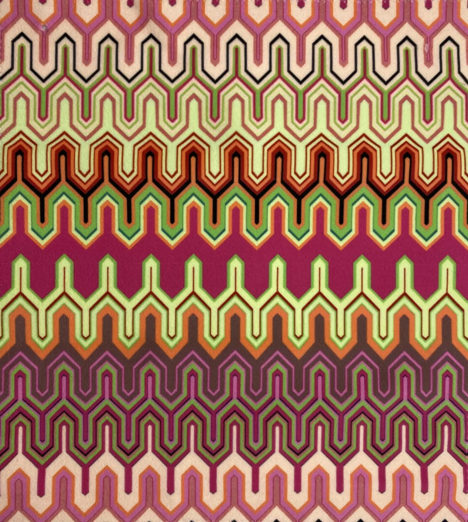 Digital Print Velvet 19