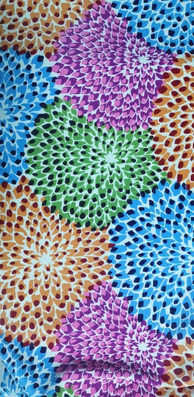 Digital Print Velvet 30