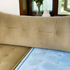 French Daybed Sofa : Triangular Back Rest Support