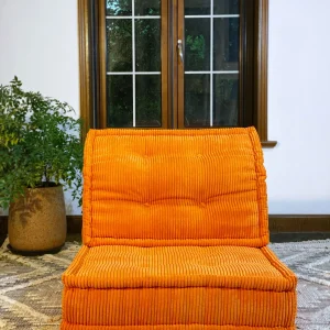 French Daybed Sofa : Single Seater 2 Buttons