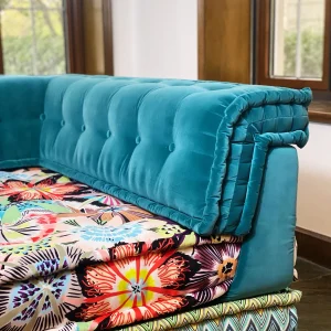 French Daybed Sofa : Long Corner + Mat