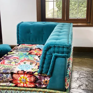 French Daybed Sofa : Long Corner + Mat