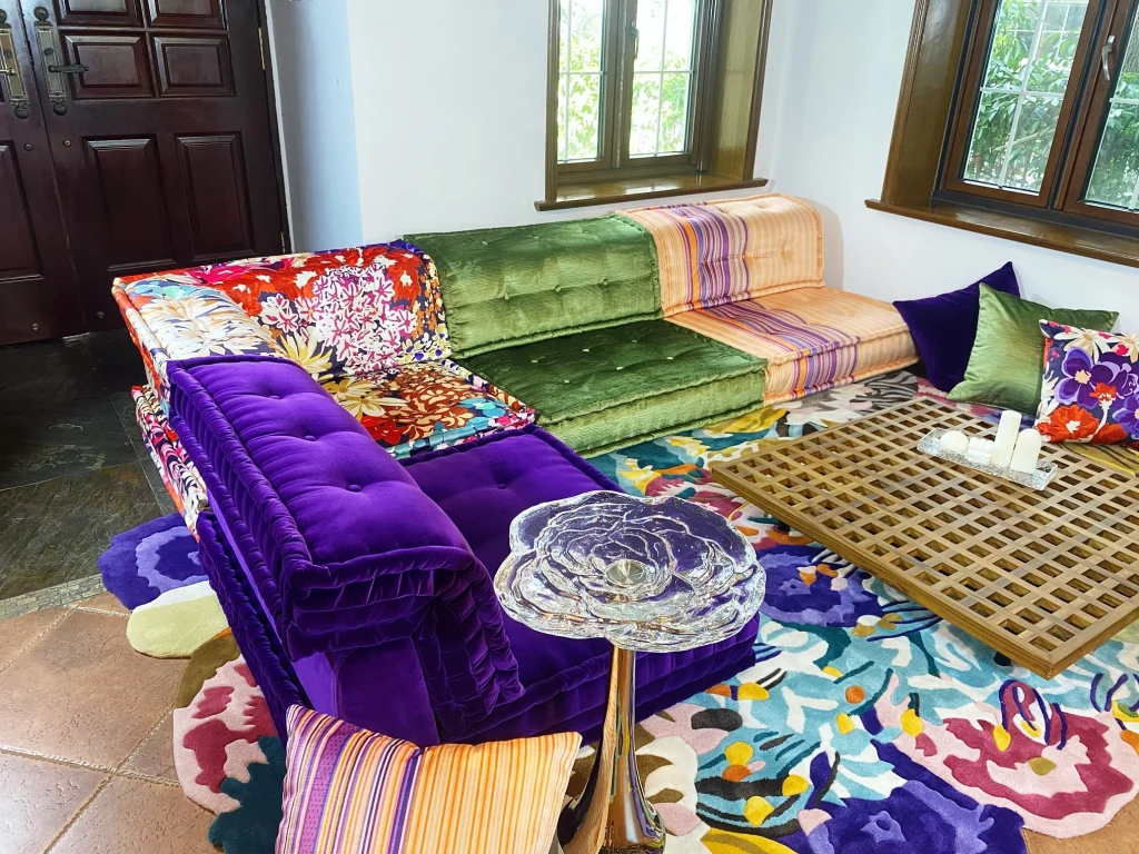 Mahjong Couch Set French daybed Sofa