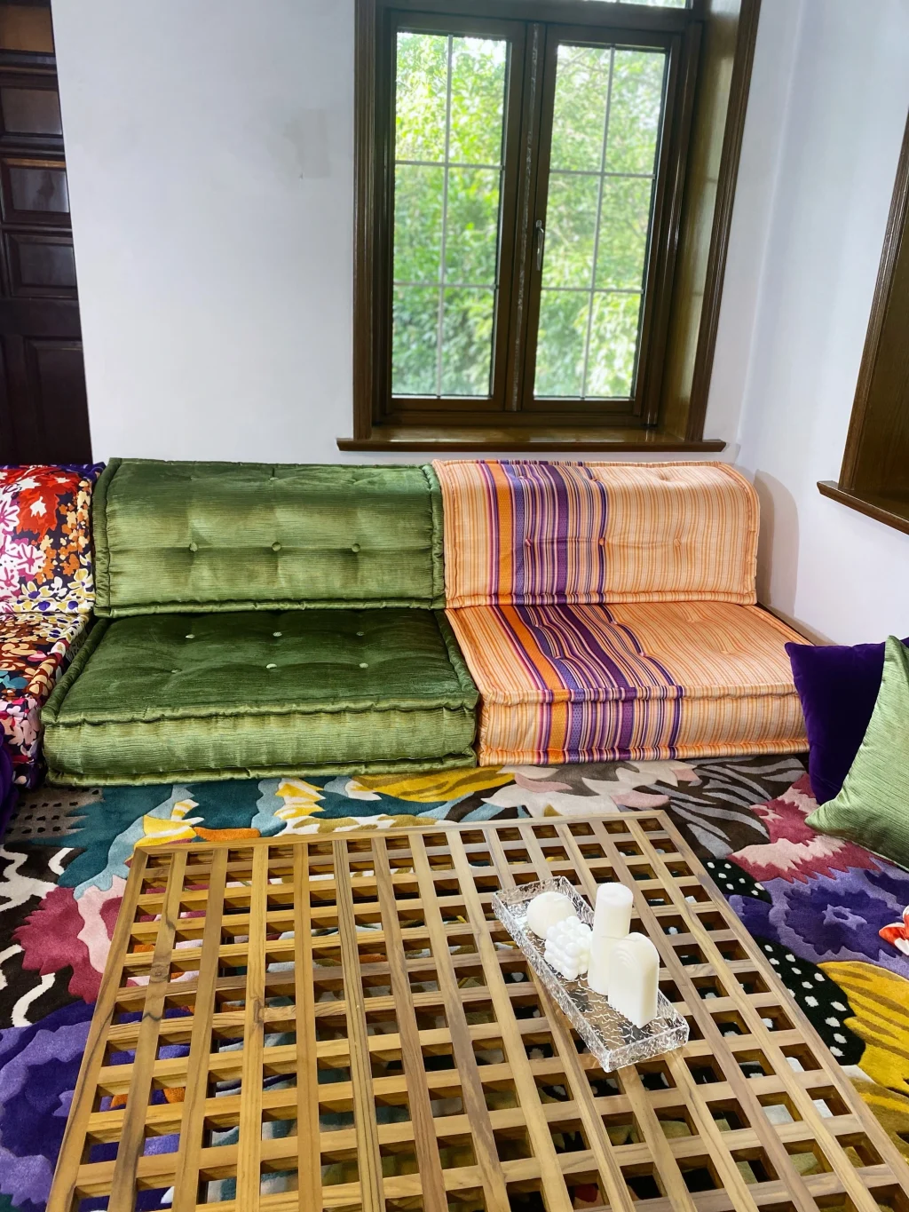 Mahjong Couch Set French daybed Sofa