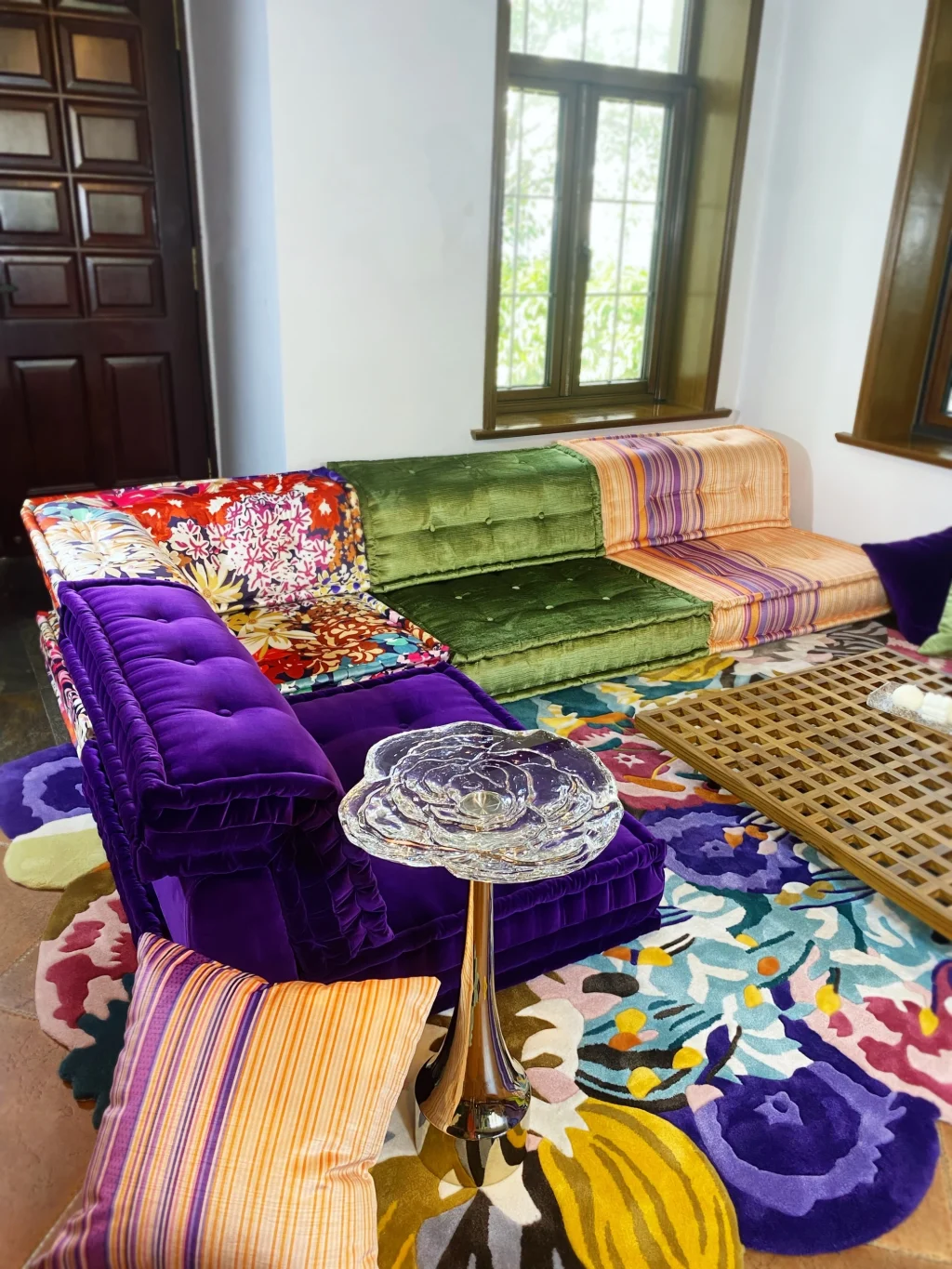 Mahjong Couch Set French daybed Sofa
