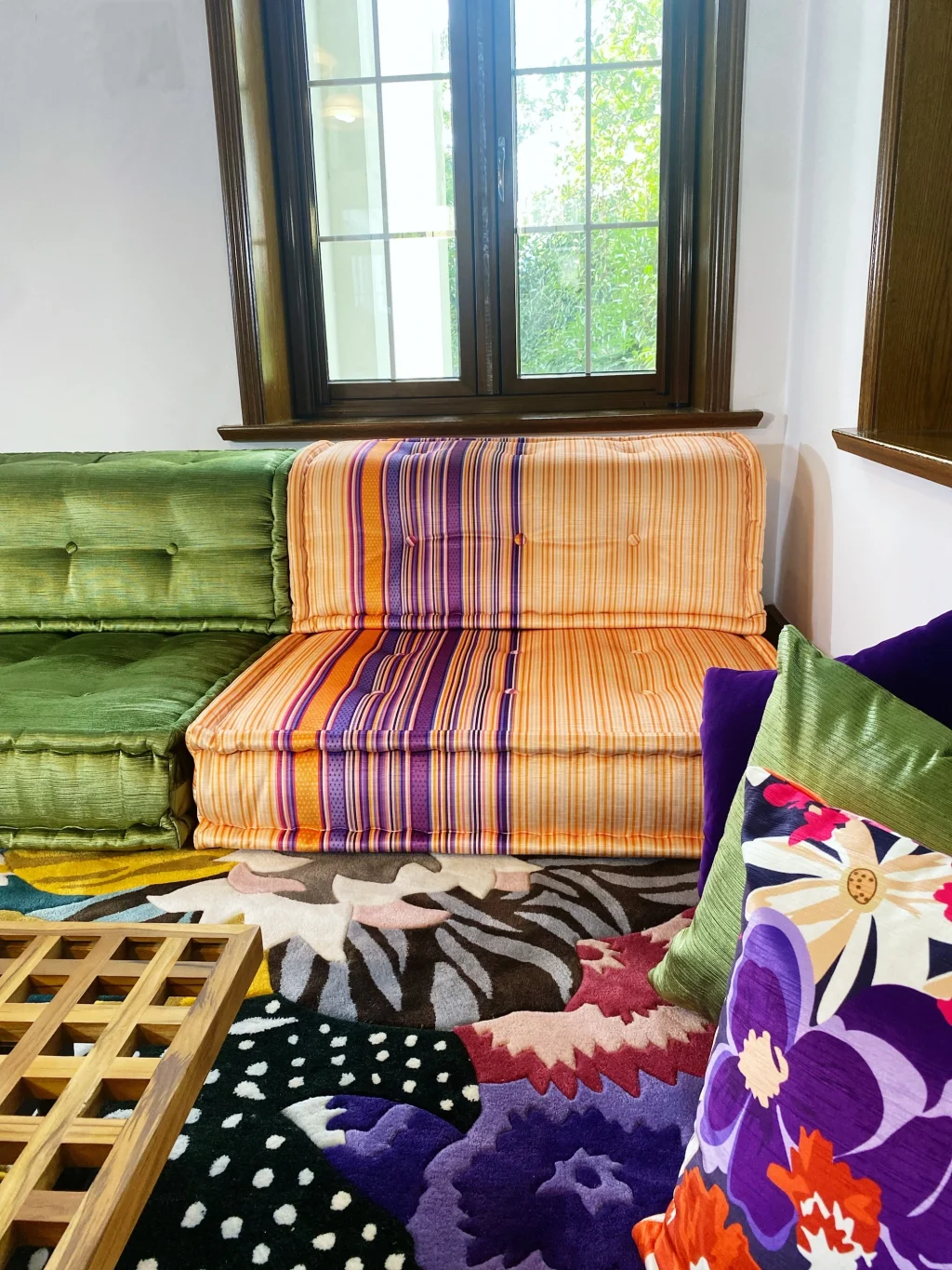 Mahjong Couch Set French daybed Sofa