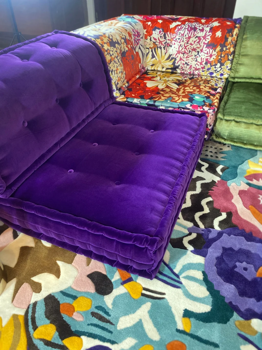 Mahjong Couch Set French daybed Sofa