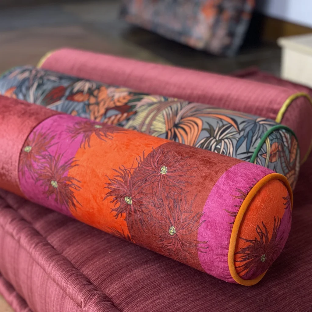French daybed modular mah jong sofa set