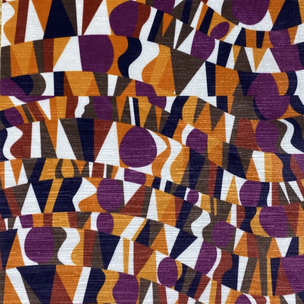Digital Print Velvet 43
