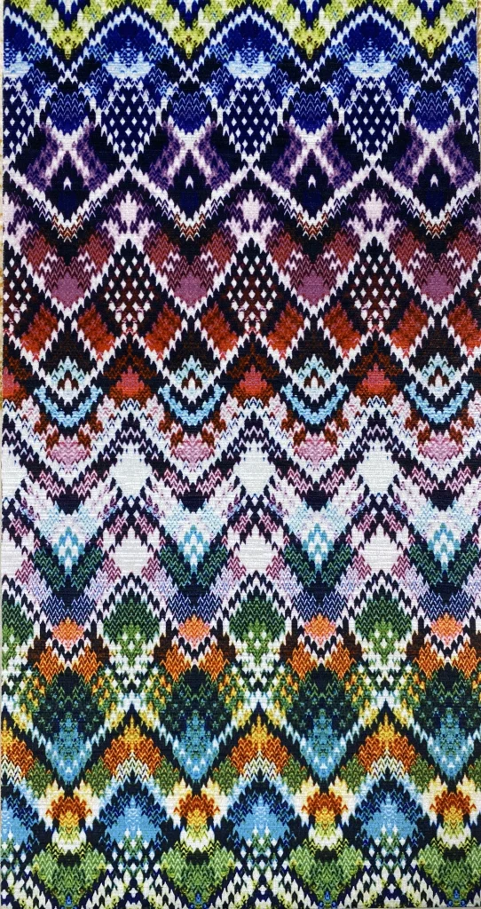 Digital Print Velvet 48