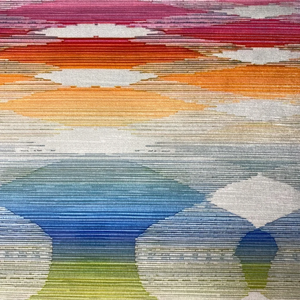 Digital Print Velvet 49