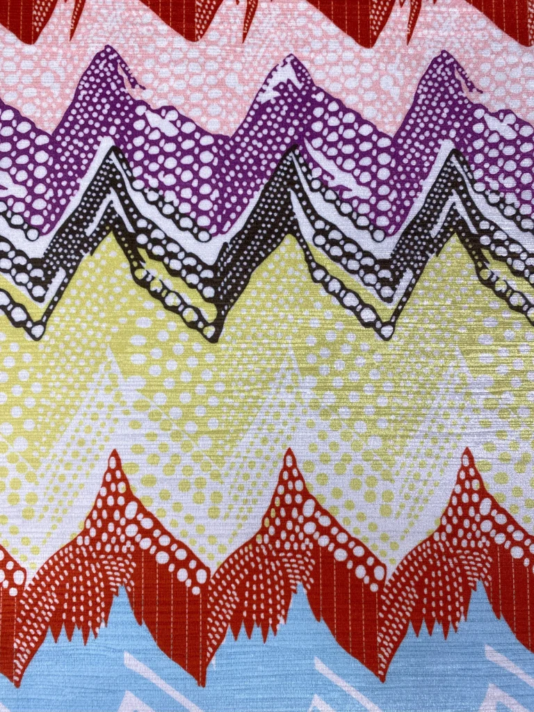 Digital Print Velvet 56