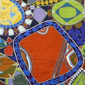 Digital Print Velvet 58