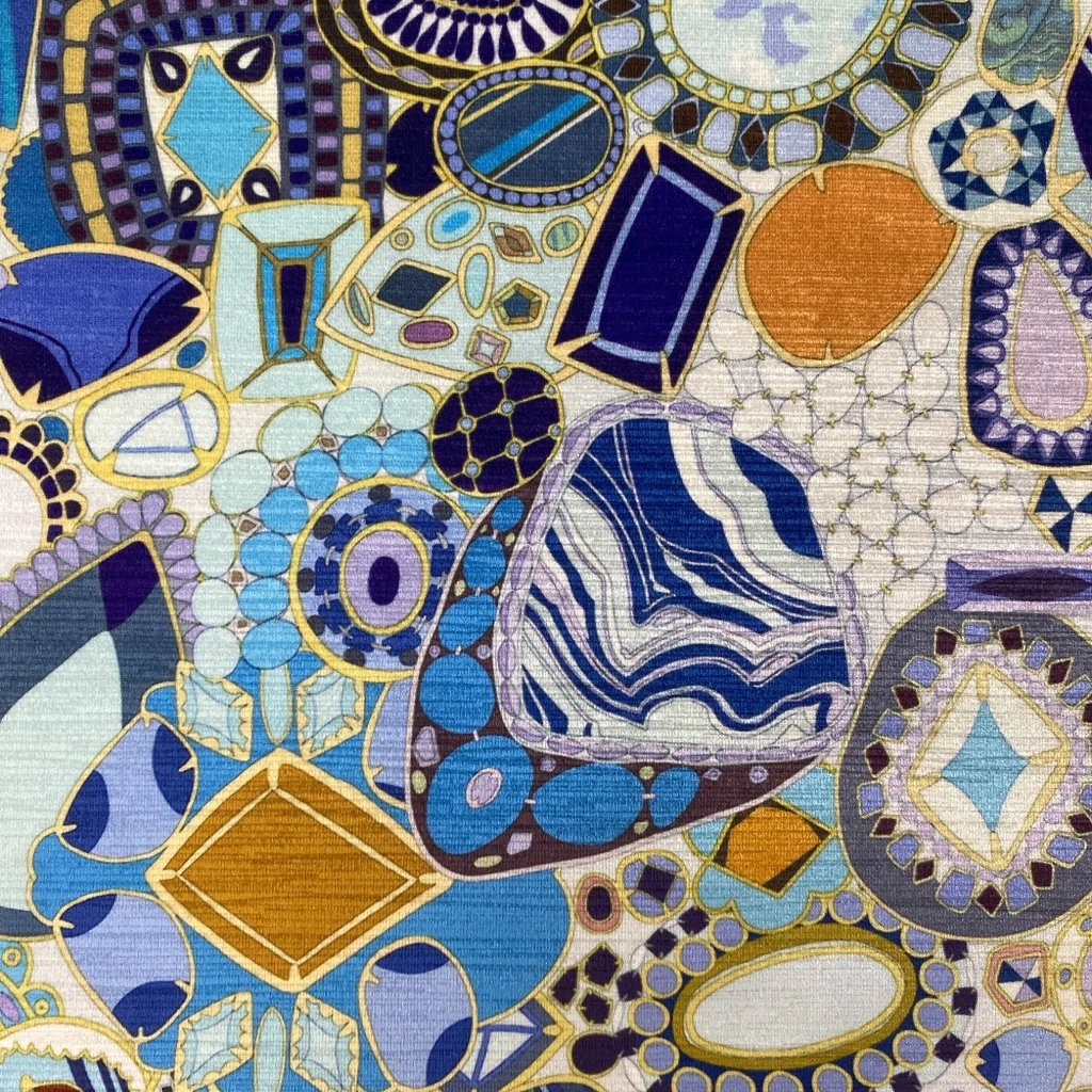 Digital Print Velvet 62