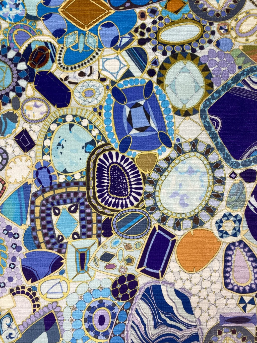 Digital Print Velvet 62