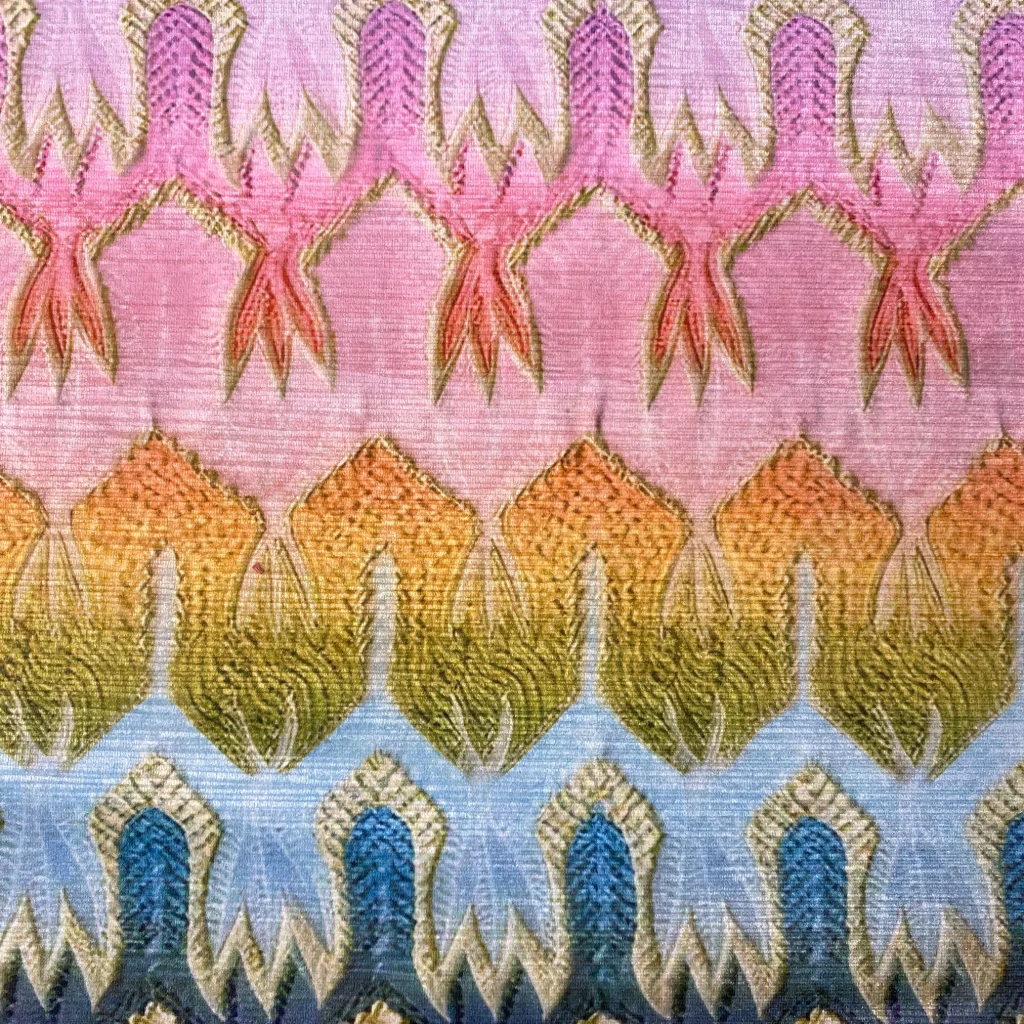Digital Print Velvet 63