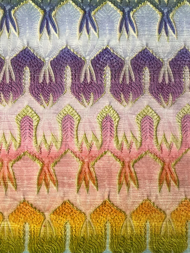 Digital Print Velvet 63