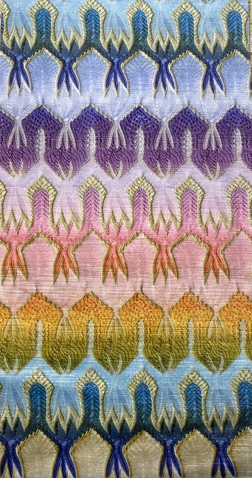 Digital Print Velvet 63