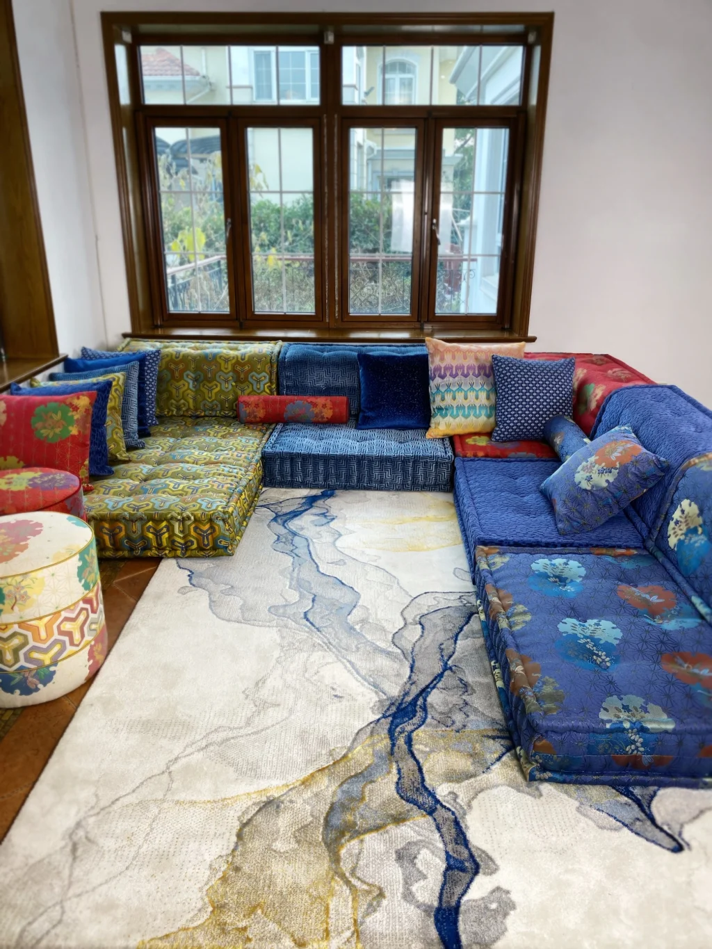 Mah jong sofa couch set Andreas