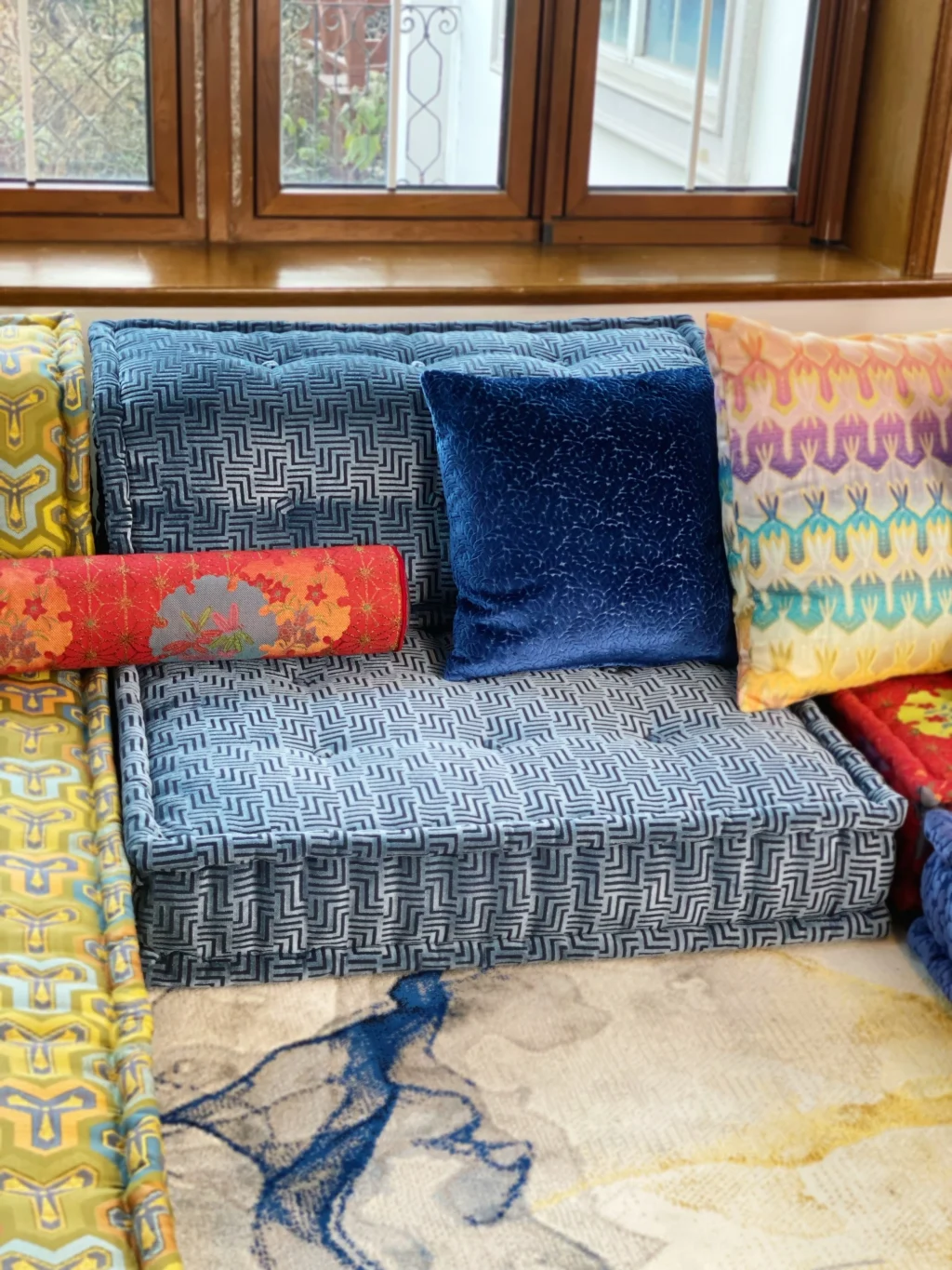 Mah jong sofa couch set Andreas