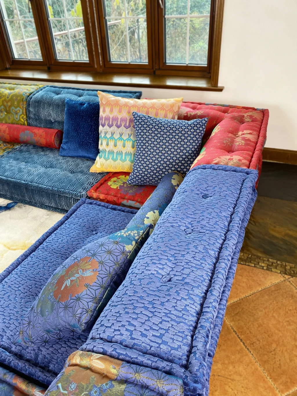 Mah jong sofa couch set Andreas
