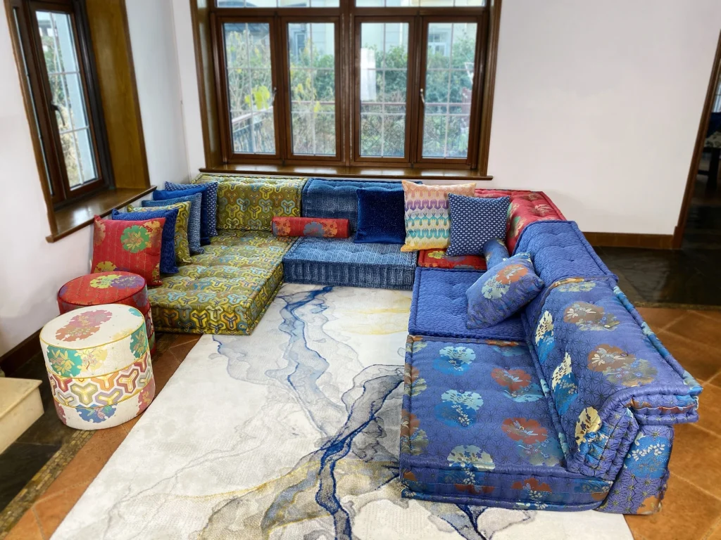 Mah jong sofa couch set Andreas
