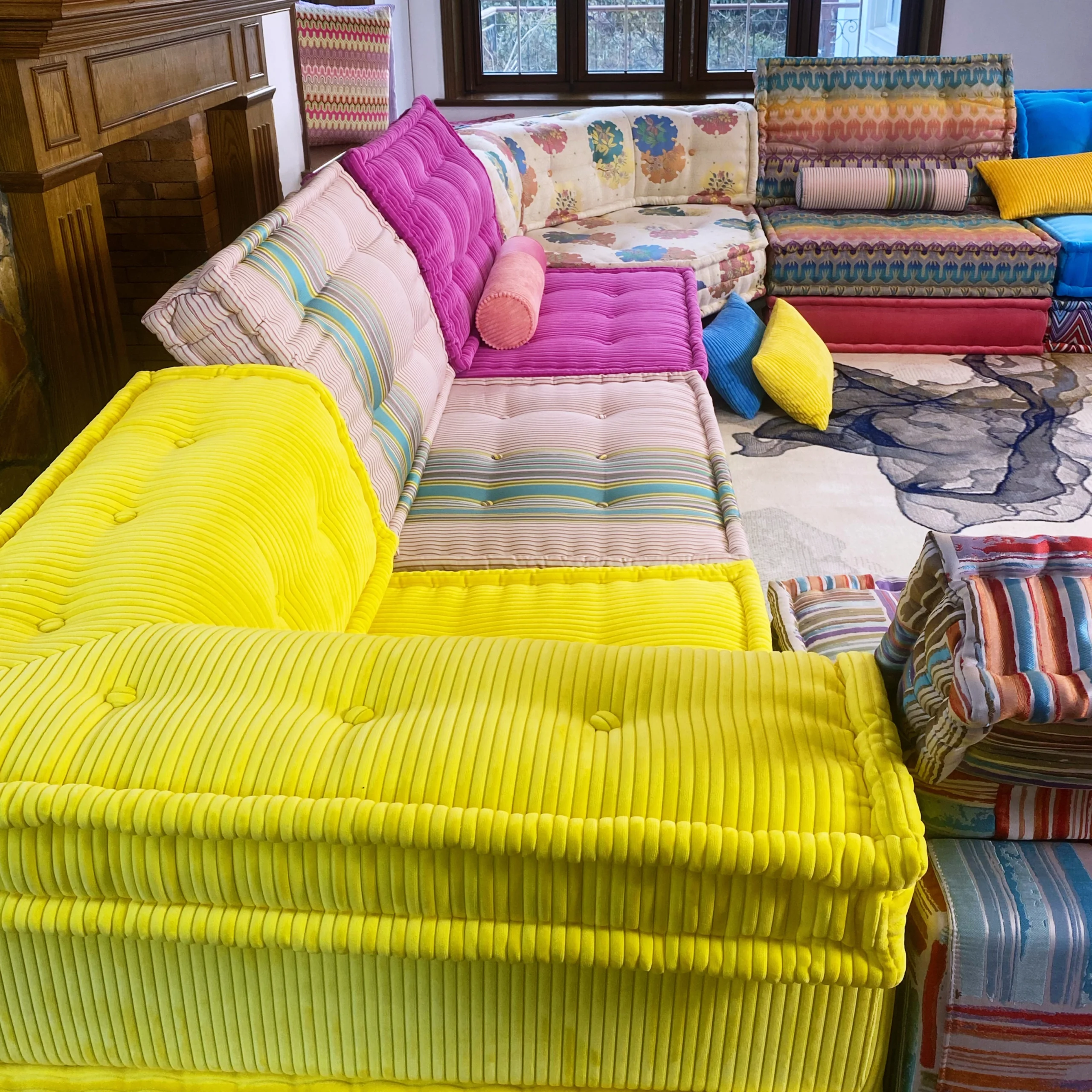 Mah Jong Sofa SET-Tony