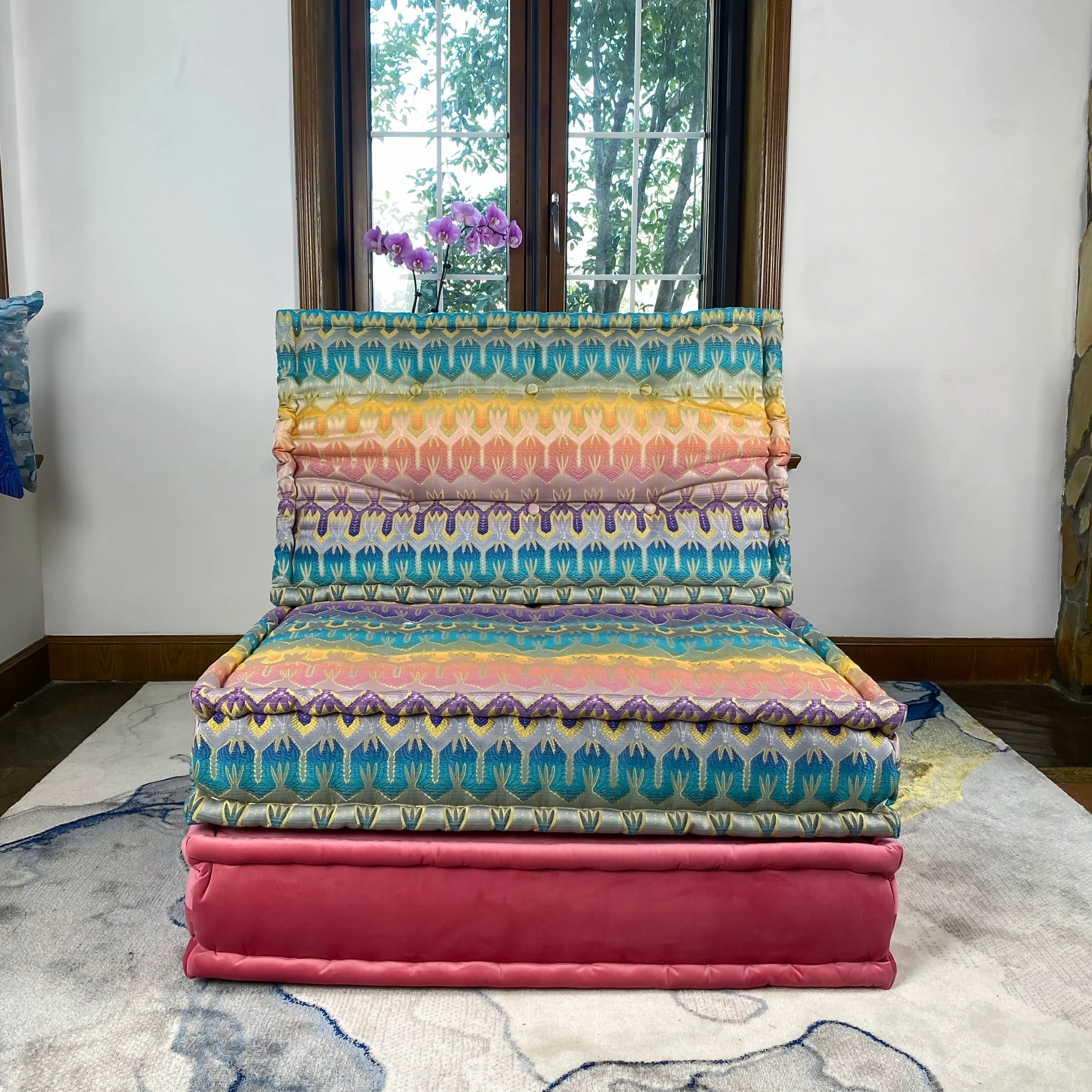 Mah Jong Set: Elysian Bloom Lounger