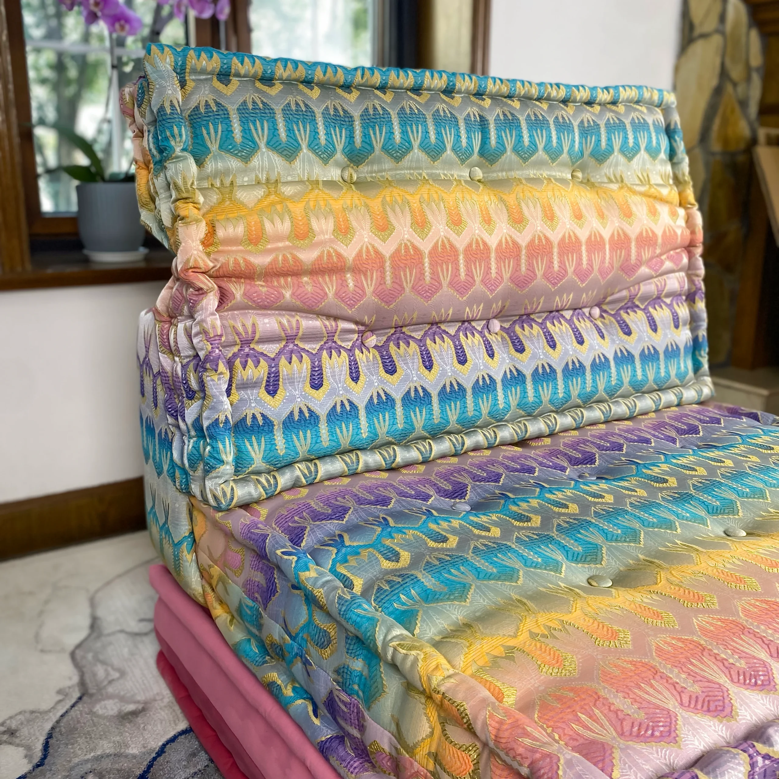 Mah Jong Set: Elysian Bloom Lounger