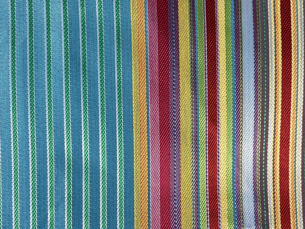 green vertical gradient Missoni fabric