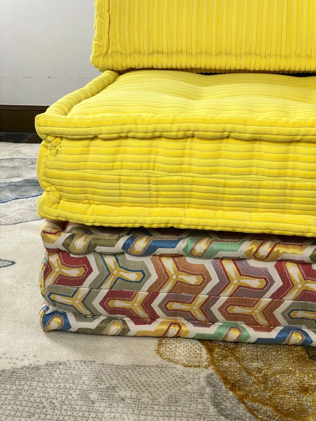 Mah jong sofa corner + mat