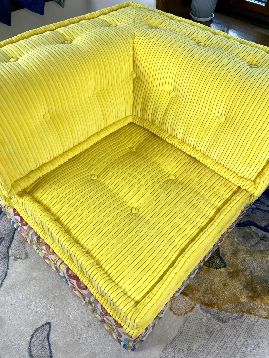 Mah jong sofa corner + mat