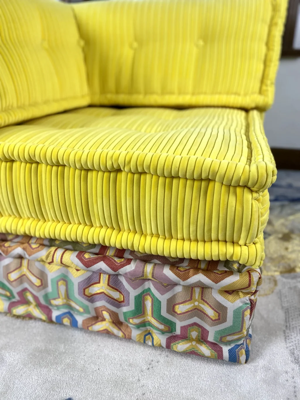 Mah jong sofa corner + mat